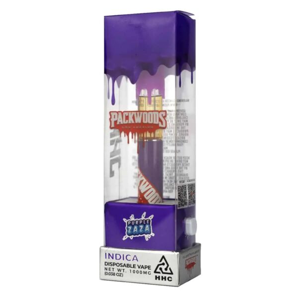 Buy Packwoods Disposable | Purple ZAZA Hybrid – 1000mg UK