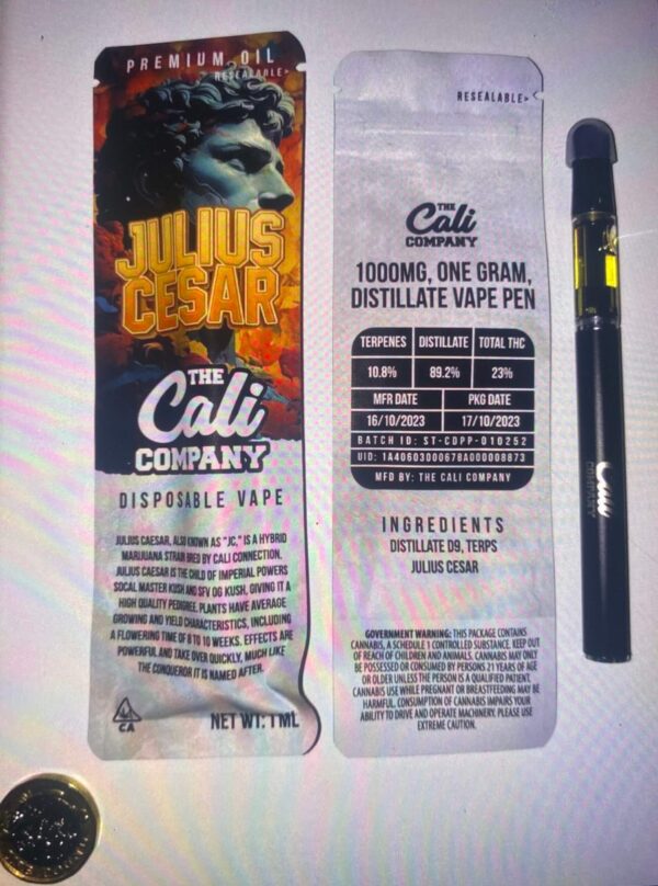 The Cali Company 1000mg Disposable Vape