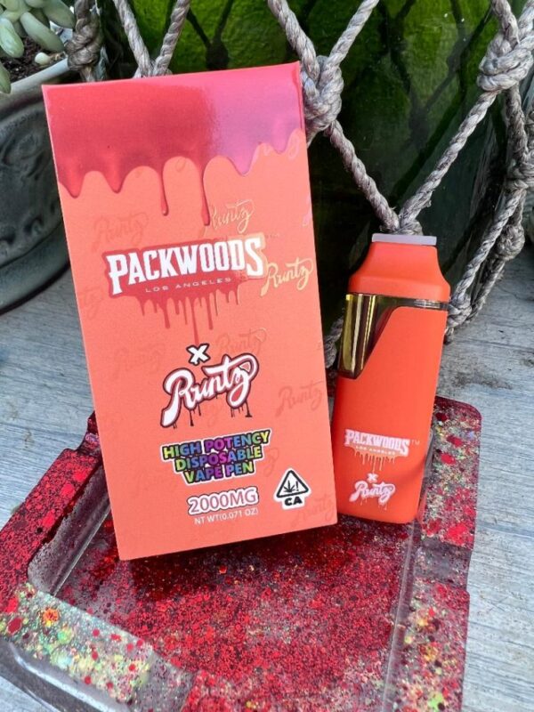 Buy Packwoods x Runtz Sour Tangie Vape in the UK